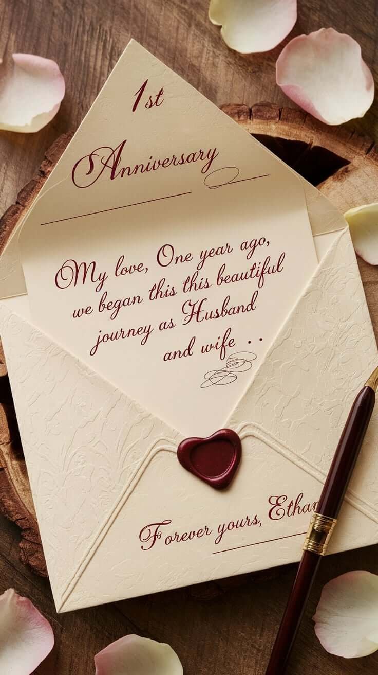 15 Creative Wedding Anniversary Card Ideas for Your First Year – Fairy ...