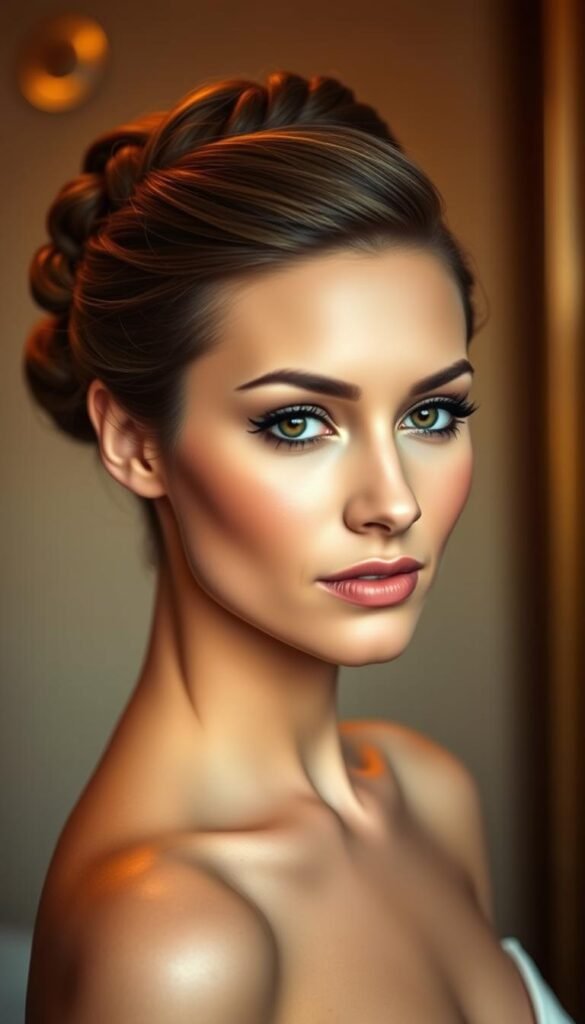 bridal makeup with updo bridal makeup with updo